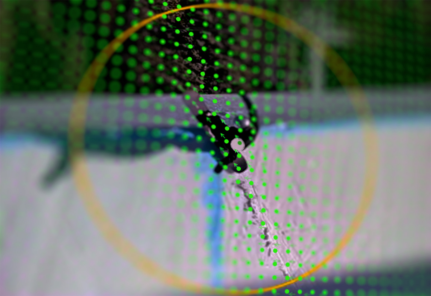 Athlete training visualization